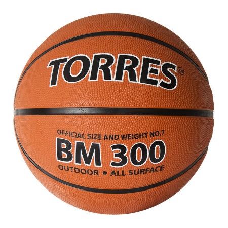Купить Мяч баскетбольный  "TORRES BM300" р.7 в Каменске-Уральском 